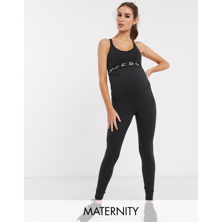 Reebok Training Maternity Lux leggings in black