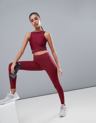 asos reebok leggings