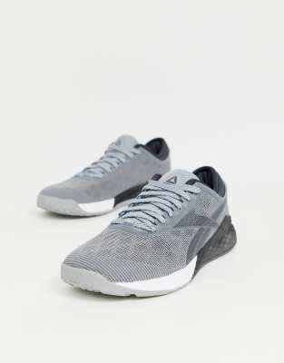 reebok gray sneakers