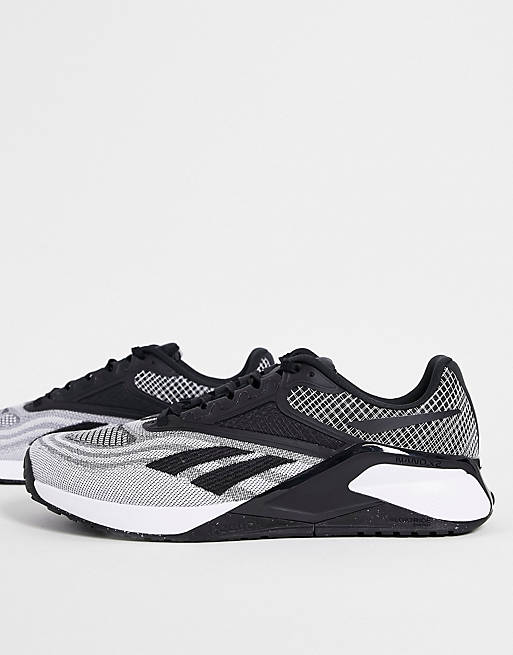 asos.com | Reebok – Training Nano X2 – Svarta och vita sneakers