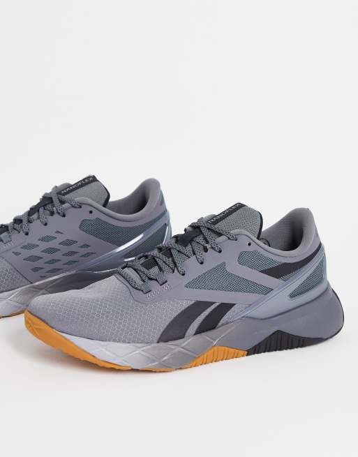 Reebok Training – Nanoflex – Szare buty sportowe