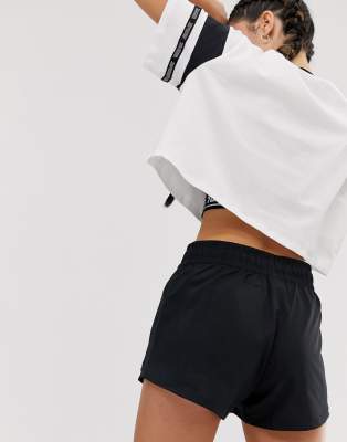 pantaloncini neri reebok