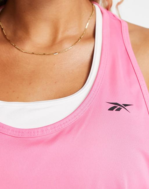 Reebok Training - Pink top i mesh, 4 af 4