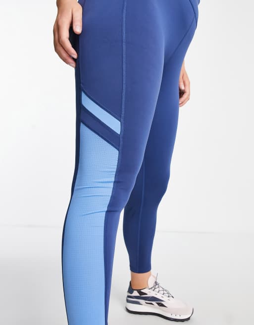 Blue reebok leggings sale