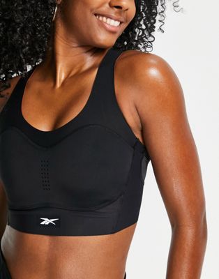 Reebok Training Puremove high support sports bra in black - ASOS Price Checker
