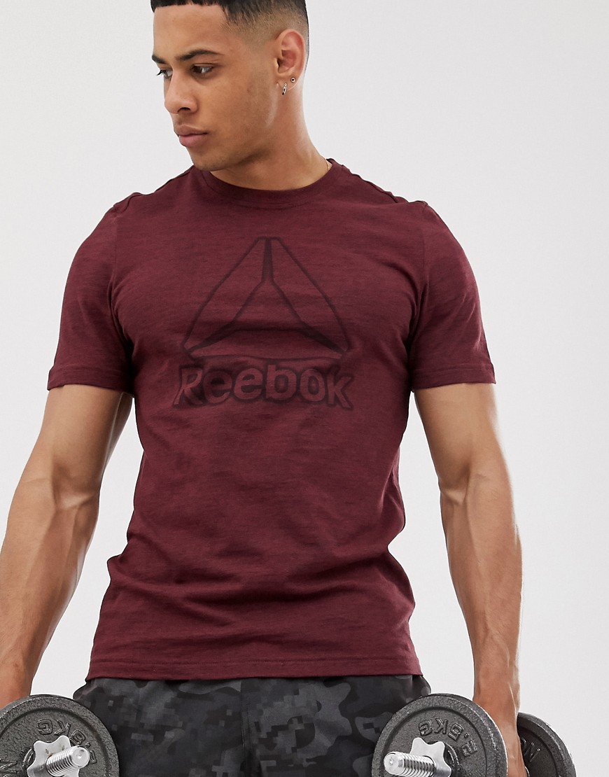 Reebok – Training – rød klassisk t-shirt