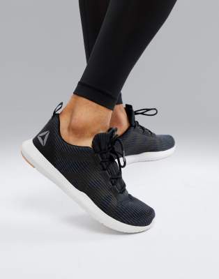 Reebok Training reago pulse sneakers in black cn5125 | ASOS