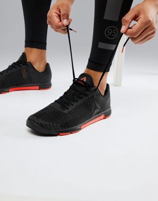 Reebok Training speed tr flexweave sneakers in black cn5499 | ASOS