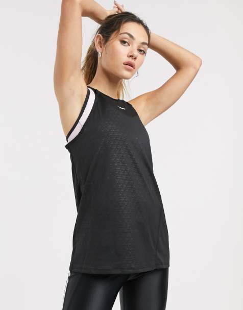 Reebok Training strappy tank in black