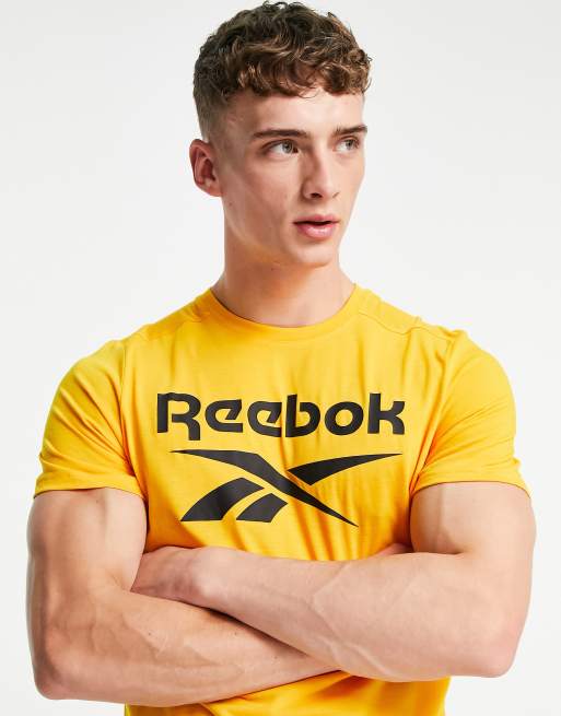 Maglia reebok gialla on sale