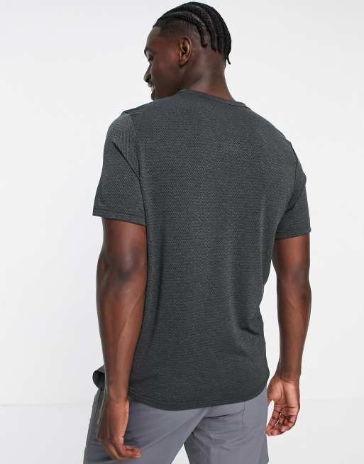 Reebok Training t-shirt in black melange, 2 of 4
