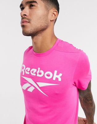 pink reebok shirt