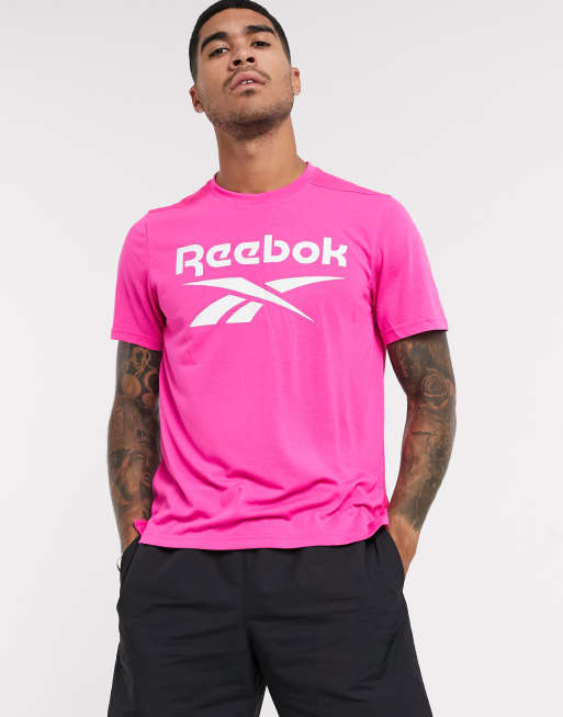 Reebok shirts mens pink new arrivals