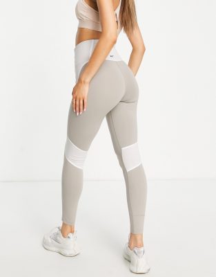 reebok speedwick color block legging