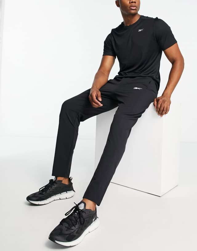 Reebok Training Techstyle sweatpants in black