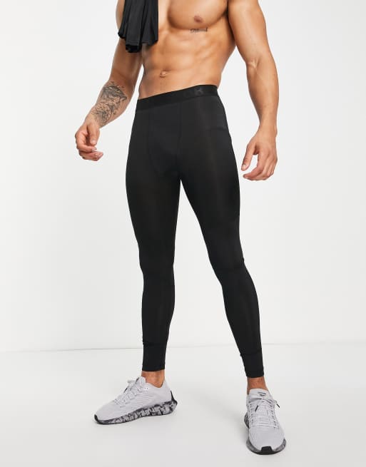 Reebok Training Workout Ready compression leggings in black