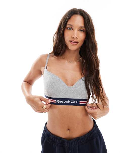 Reebok Tulip bra in grey - view 1