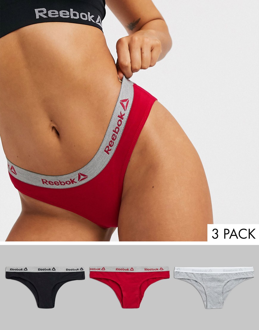 Reebok – Underkläder i 3-pack-Flerfärgad