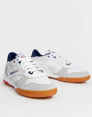 reebok unphased pro trainers in white
