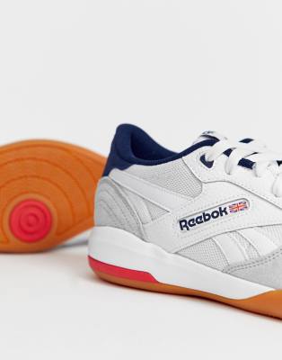 reebok unphased pro vintage trainers white