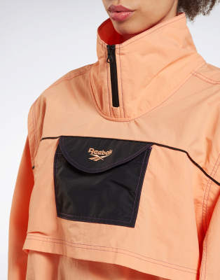 reebok orange jacket