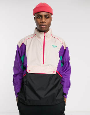 veste reebok homme violet