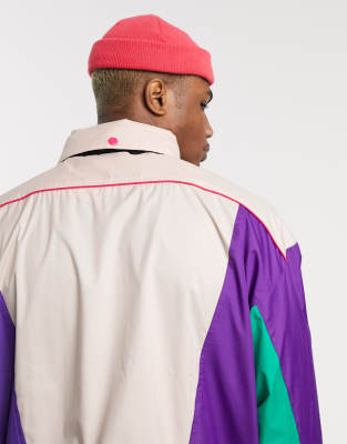 veste reebok classic homme violet