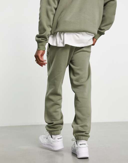 Reebok Vintage joggers in khaki - exclusive to ASOS