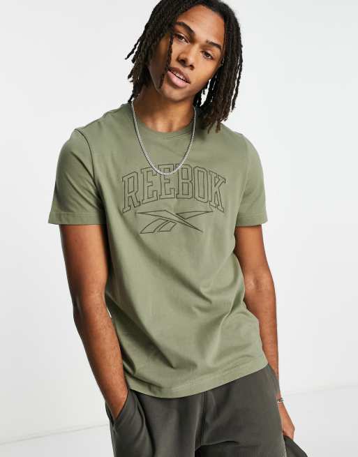 Reebok classic t shirts green new arrivals
