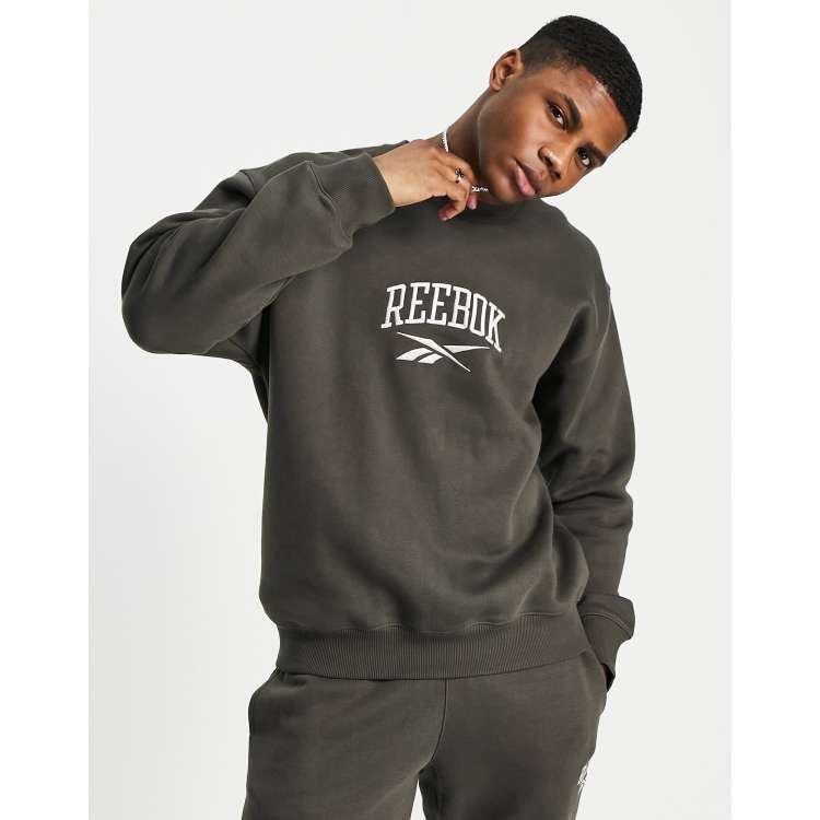 Reebok Vintage sweatshirt in brown exclusive to ASOS ASOS