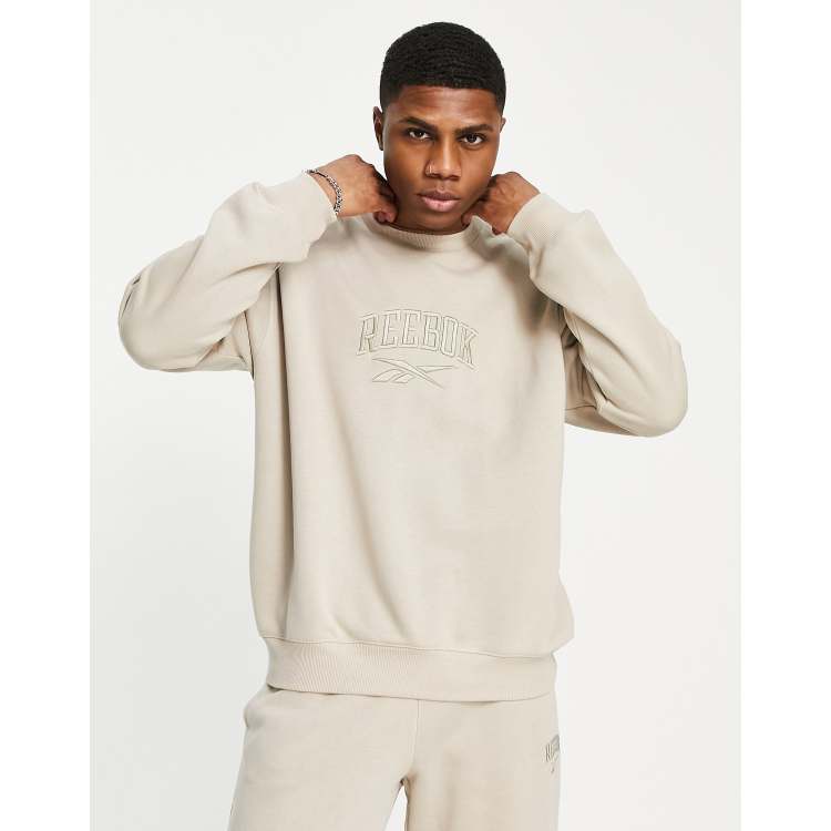 Reebok velour hoodie in navy exclusive to asos