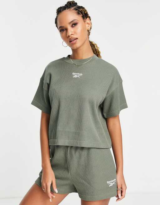 Shorts reebok store femme verte