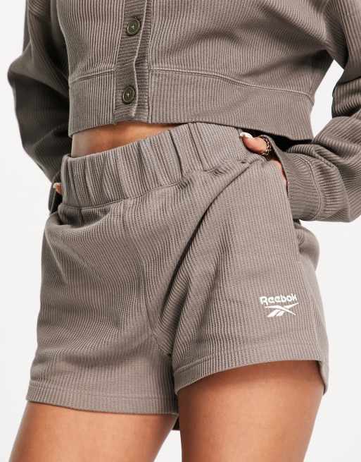 Reebok shorts shop womens brown