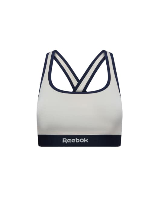 Reebok Womens reebok jala bra top in cream