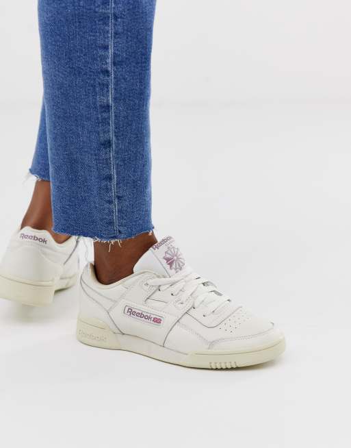 bundet Bliv overrasket At søge tilflugt Reebok Workout Lo Plus Sneakers in Chalk | ASOS