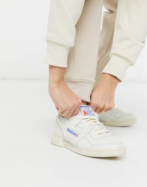 Reebok – Workout Plus 1987 – Sneaker in Kreideweiß