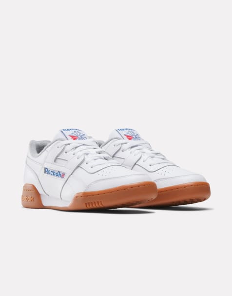 Reebok - Workout plus - Baskets avec semelle en caoutchouc - Blanc - view 1