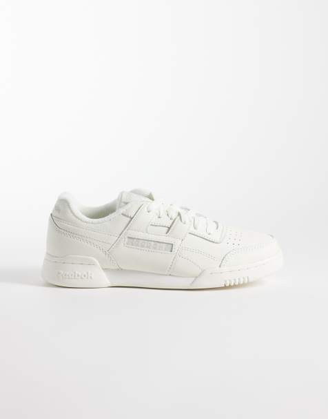 Reebok - Workout Plus - Baskets - Blanc intégral - view 1