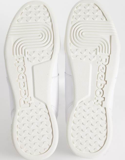 Reebok Workout Plus baskets entièrement blanches, 5 de 5