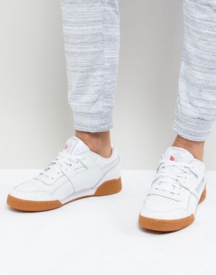 Reebok Workout Plus NT Sneakers in white | ASOS