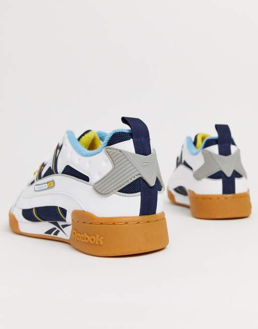 Reebok Workout Plus Recrafted Baskets Blanc ASOS