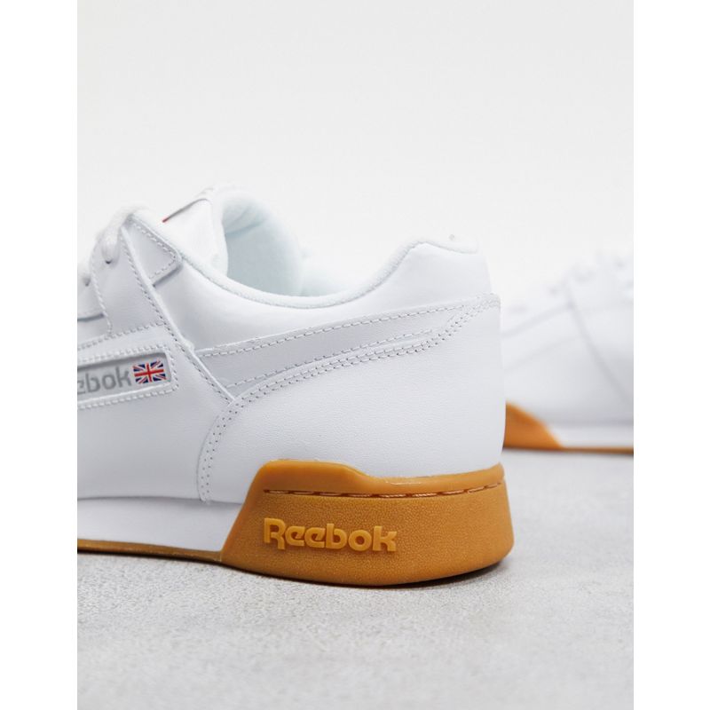 Activewear Scarpe Reebok - Workout Plus - Sneakers bianche con suola in gomma