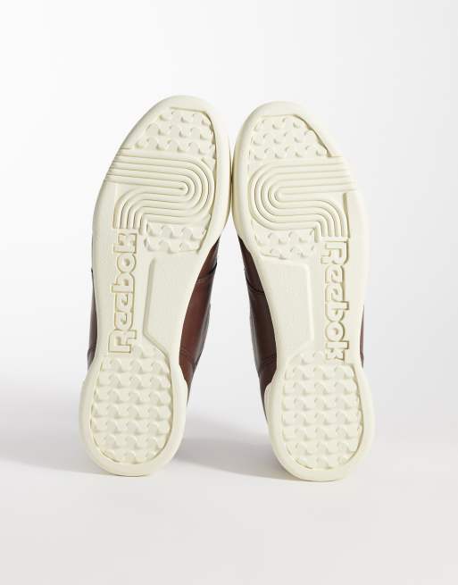 Reebok Workout Plus sneakers i brun, 4 af 5