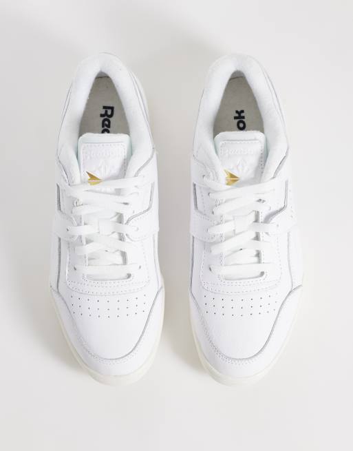 Reebok Workout Plus sneakers i helvitt, 3 av 5