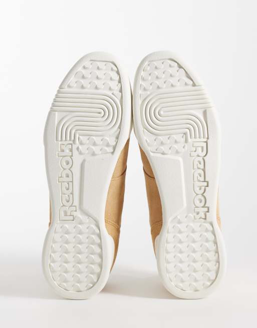 Reebok Workout Plus sneakers i tan, 4 af 5