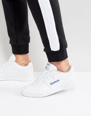 white workout sneakers