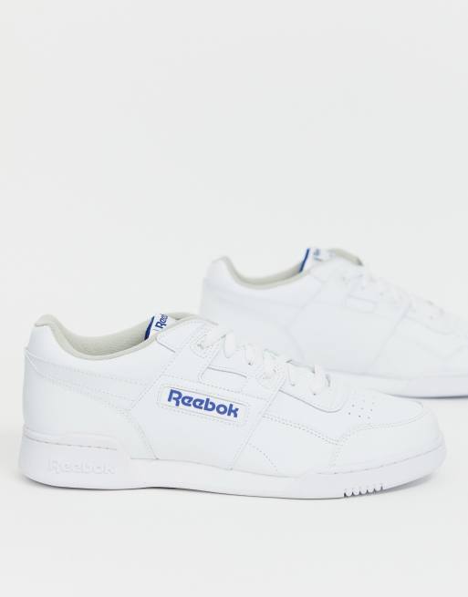 Reebok Workout Plus sneakers in white ASOS