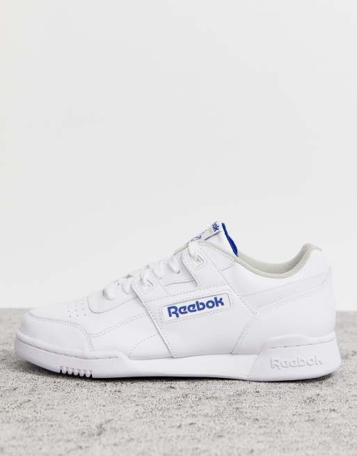 Reebok Workout Plus Sneakers in wit 2759