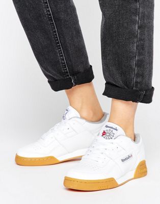 Reebok Workout Plus Sneakers With Gum 