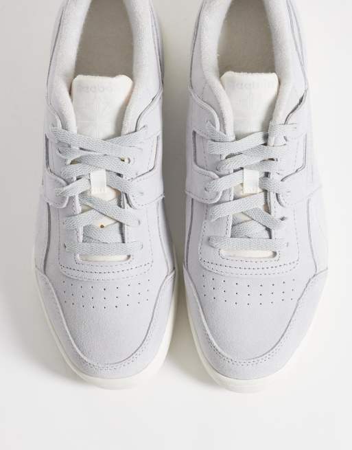 Reebok Workout Plus trainers in grey, 2 of 5